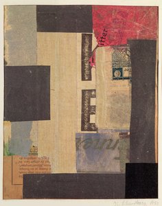 Collage, 1923 da Kurt Schwitters