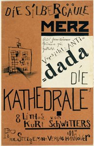 Copertina di "Die Kathedrale" di Kurt Schwitters