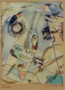 Echte Apylsoße da Kurt Schwitters
