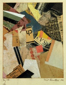 MZ 318 CH., 1921 da Kurt Schwitters