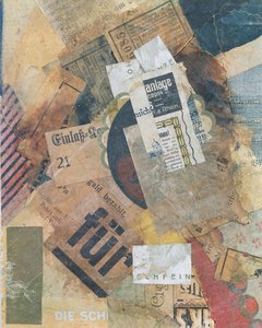 Merz 94 Grunfleck, 1920 da Kurt Schwitters