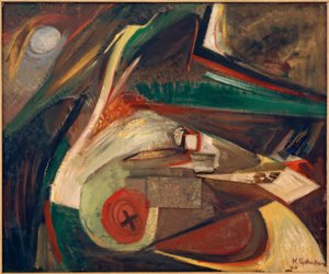 Senza titolo (Immagine astratta) da Kurt Schwitters