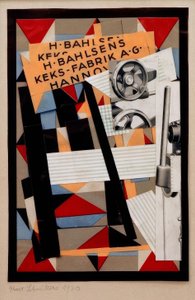 Senza titolo (Fabbrica di biscotti H. Bahlsen A.G.) da Kurt Schwitters