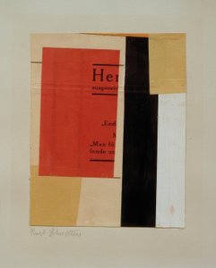 Senza titolo da Kurt Schwitters
