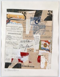 La rosa rossa da Kurt Schwitters