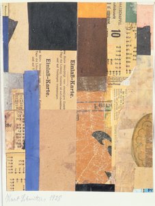 Senza titolo, 1928 da Kurt Schwitters
