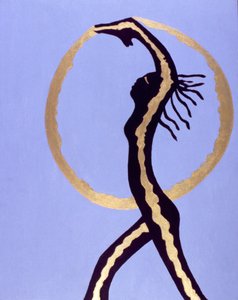 In movimento, 2005 (acrilico su tela)