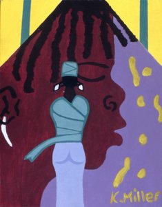 Bondage mentale, 2005 (acrilico su tela) da Kurtis L. Miller