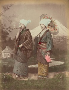Viaggiatori giapponesi, c.1880