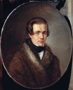 Ritratto del poeta russo Alexei Koltsov da Kyrill Antonovitch Gorbunov