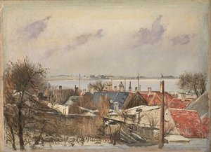 Vista da Roskilde verso il fiordo