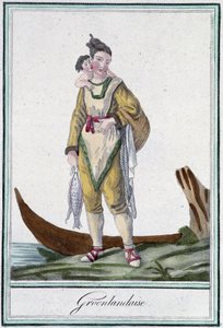 Groenlandese - in "Encyclopédie des voyages" di J. Grasset Saint Sauveur, ed. Deroy, Parigi da L.F. Labrousse