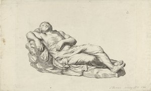 Studio di una scultura classica da L. Hachin (signed by artist)
