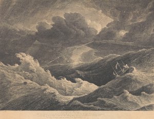 Da uno schizzo fatto nel 1804 durante una tempesta tra Madagascar e il Capo di Buona Speranza in cui la nave 