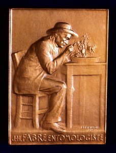 Jean Henri Fabre, entomologo francese, 1911 da L. Patriarche