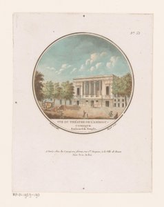 Vista sul Théâtre de l