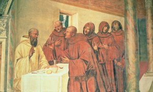 Comunione, dalla Vita di San Benedetto