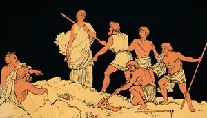 Antigone e il corpo di Polinice da Lachmann