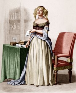 Ritratto della Marchesa di Sévigné da Lacour Lastudier