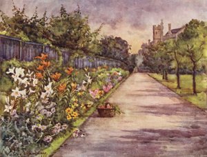 Bordo erbaceo, Lambeth Palace da Lady Victoria Marjorie Harriet Manners