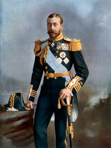Re Giorgio V, inizio XX secolo da Lafayette