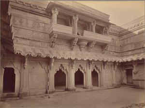 Interno del Man Mandir, Gwalior da Lala Deen Dayal