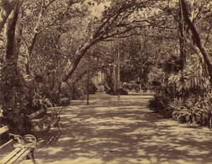 Giardino del Palazzo Sookh-Vilas da Lala Deen Dayal