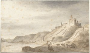 Castello Rheinfels presso St. Goar sul Reno
