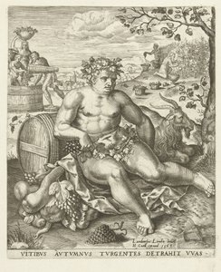 Autunno: Bacco e la vendemmia
