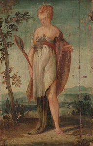 Donna con specchio