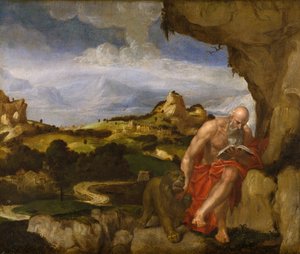 San Girolamo nel deserto da Lambert Sustris