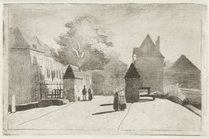 Veduta della città da Lambertus  Hardenberg