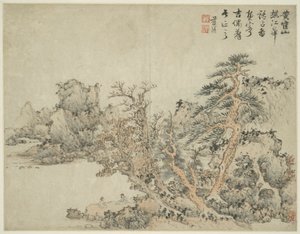 Paesaggio nello Stile dei Maestri Antichi: dopo Wang Meng (c. 1308-1385)