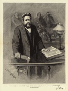 Celebrità del giorno, il reverendo Charles Haddon Spurgeon da Lance Calkin