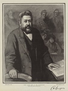 Il defunto reverendo C H Spurgeon