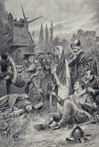 Sir Philip Sidney alla battaglia di Zutphen da Lancelot Speed