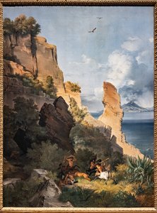 Paesaggio con caccia ai centauri da Lancelot Théodore Turpin de Crissé de Crissé