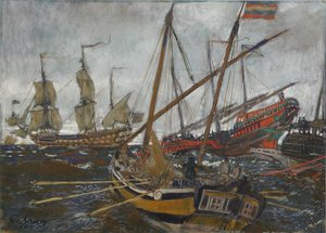 Navi al tempo di Pietro I, 1909