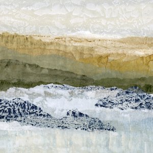 Strati astratti di montagna