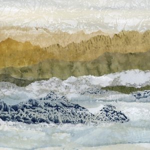 Strati astratti di montagna da Lara Eckerman