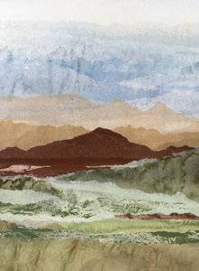 Strati astratti di montagna da Lara Eckerman