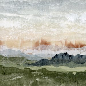 Astratto di montagne a strati da Lara Eckerman