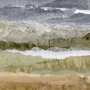 Paesaggio astratto dai toni tenui