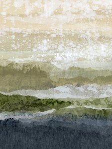 Paesaggio sereno a strati