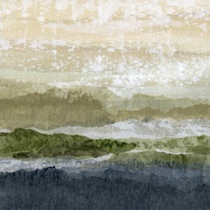 Strati di montagna sereni