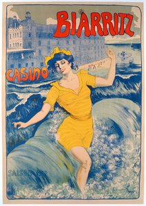 Manifesto del Casinò di Biarritz da Larramet Larramet