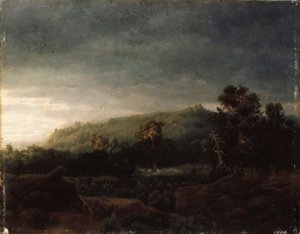 Una foresta da Lars Hertervig