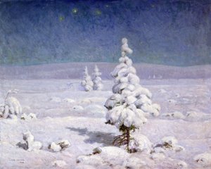 Chiaro di luna a Nordseter
