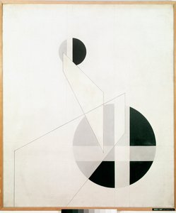 Composizione A XX Dipinto di Laszlo Moholy-Nagy da Laszlo Moholy Nagy