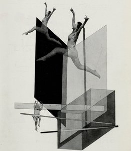 Meccanica umana Varietà. Dal palcoscenico al Bauhaus Die Bühne im Bauhaus, 1925 da Laszlo Moholy Nagy